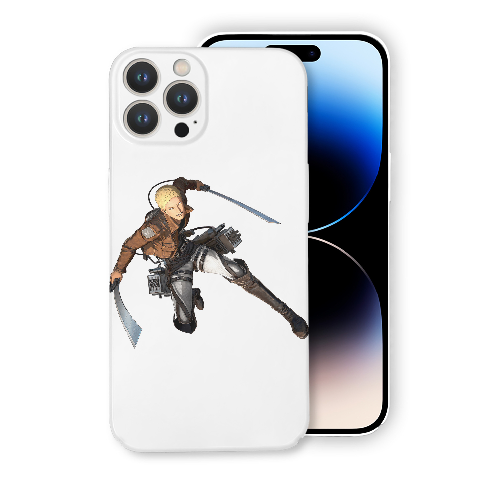 （画像用） 進撃の巨人 ライナー・ブラウン Attack on Titan Reiner Braun 【iPhone 14シリーズ対応】ハードケース